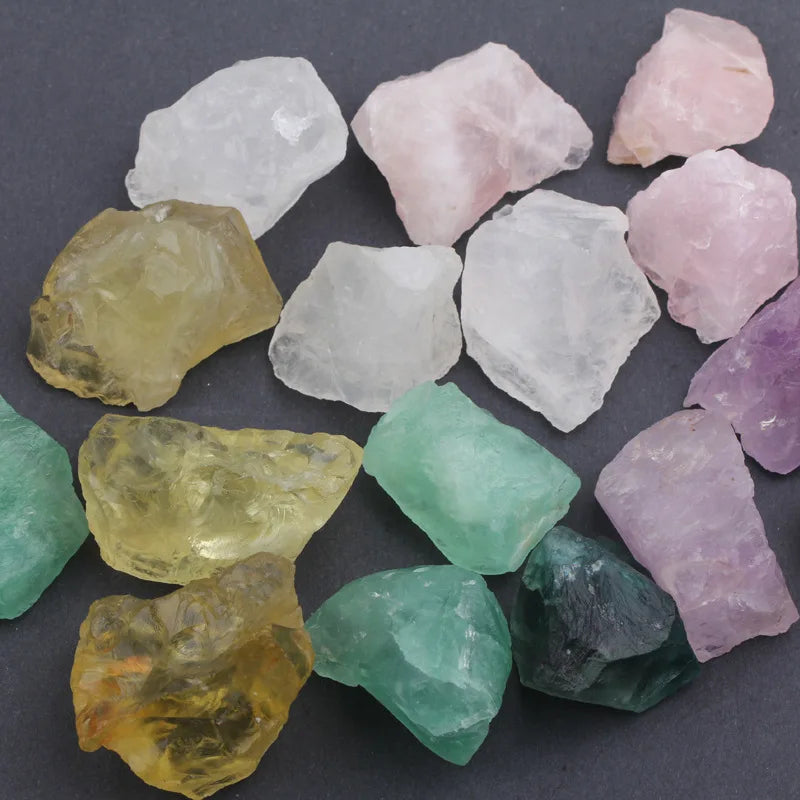 Bulk Raw Rough Crystal (Amethyst-Citrine-Fluorite etc.)