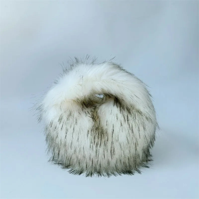 Harajuku Girl "Shag" Faux Fur Handbag