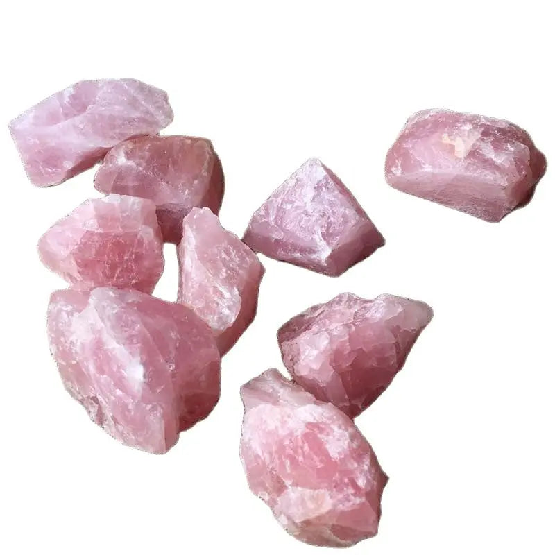 Natural Rough Bulk Rose Quartz Energy Crystal Stones