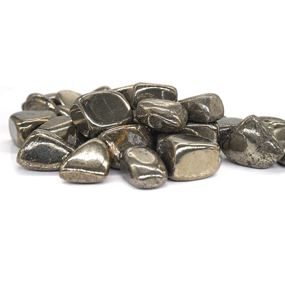 Natural Iron Pyrite Tumbled Stone Healing Crystal