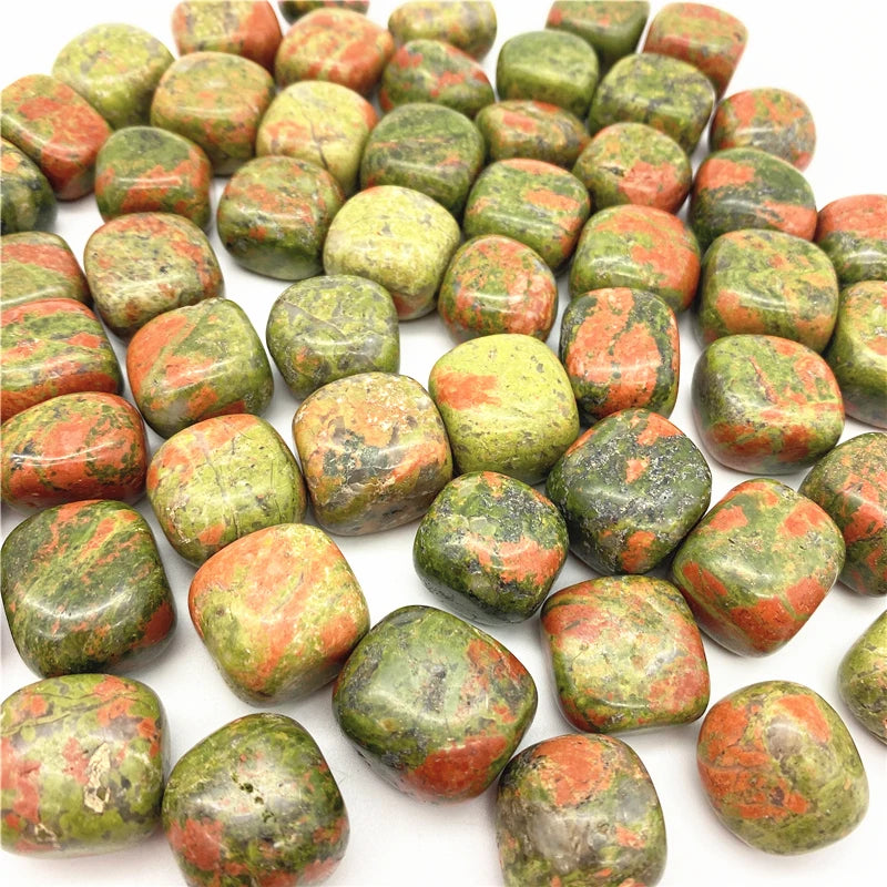 Natural Unakite Tumbled Healing Crystal